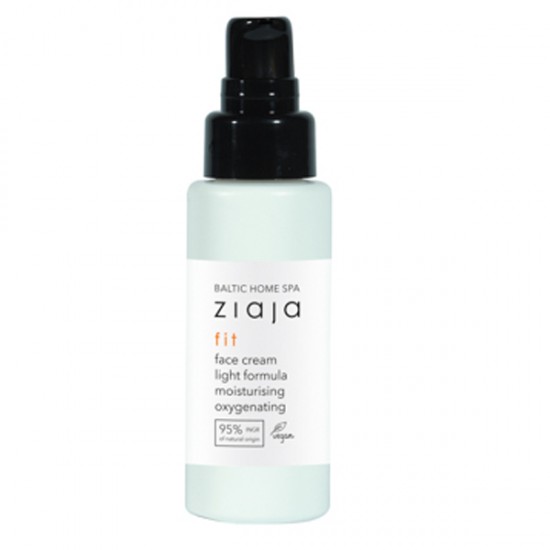 baltic home - ziaja - cosmetics - Baltic home spa fit light formula moisturising & oxygenating face cream 50ml ZIAJA